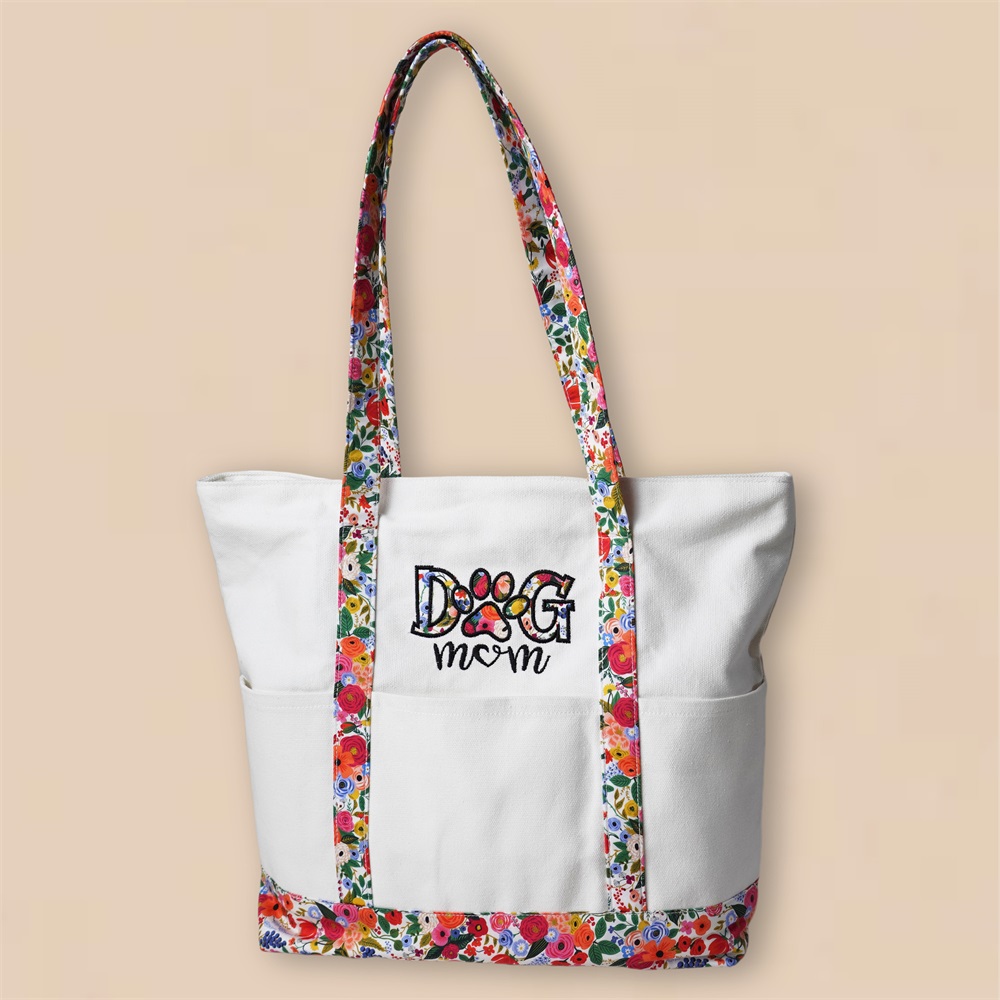 Custom Canvas Tote Bag,Personalized Bachelorette Gift,Beach Bag,Embroidered Name