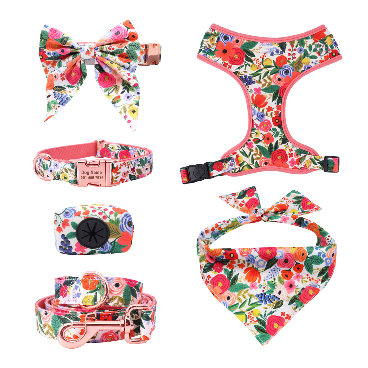 Harness Bandana Poo Bag