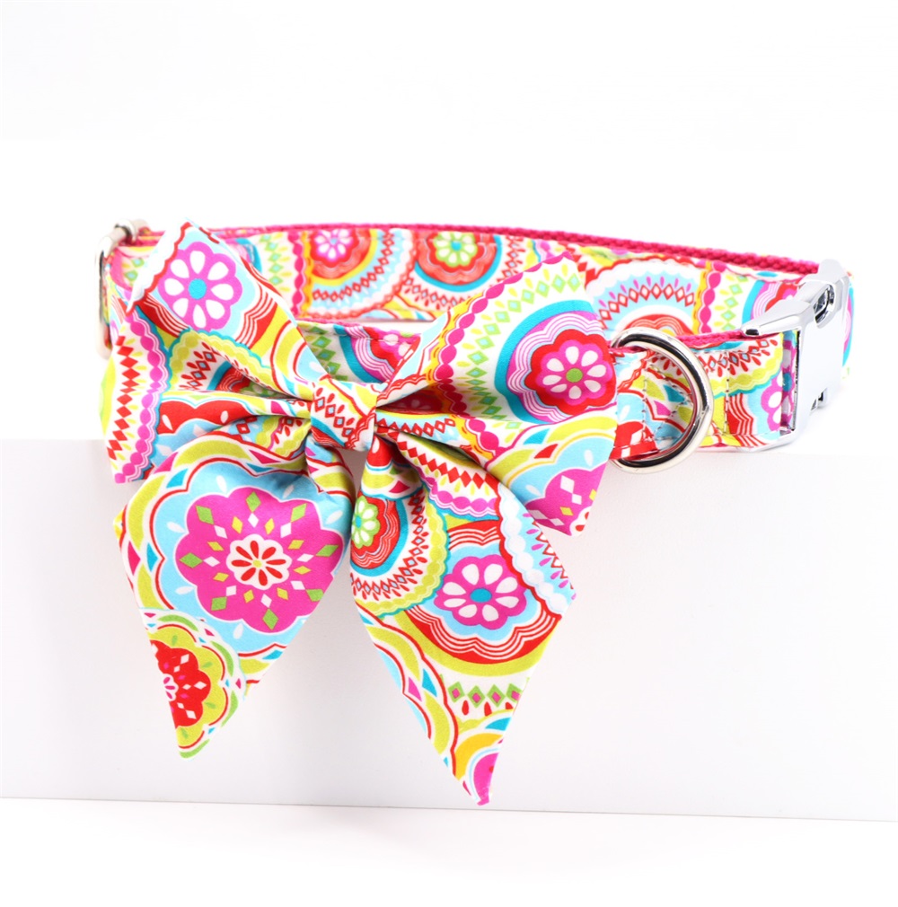 Dog Collar Flower Removable Pet Floral Wedding Dog Accessory