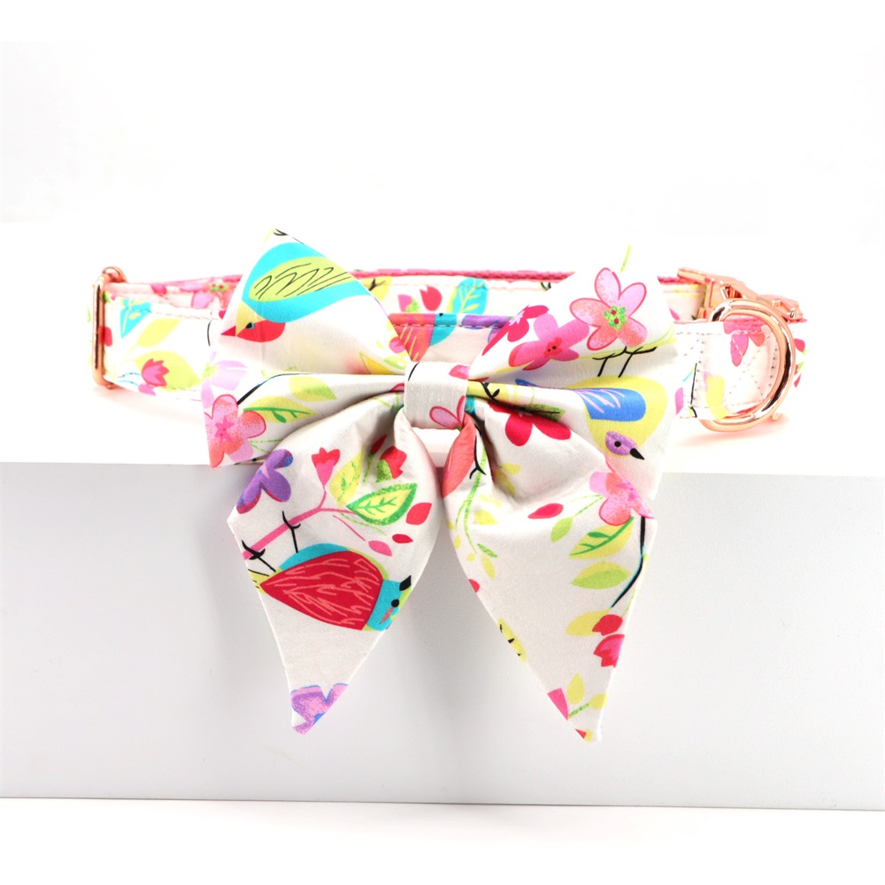 Dog Collar Flower Removable Pet Floral Wedding Dog Accessory