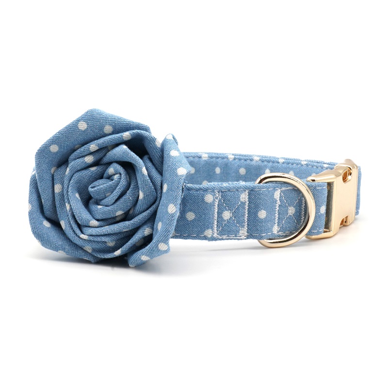  Dog Collar Flower Removable Pet Floral Wedding Dog Accessory
