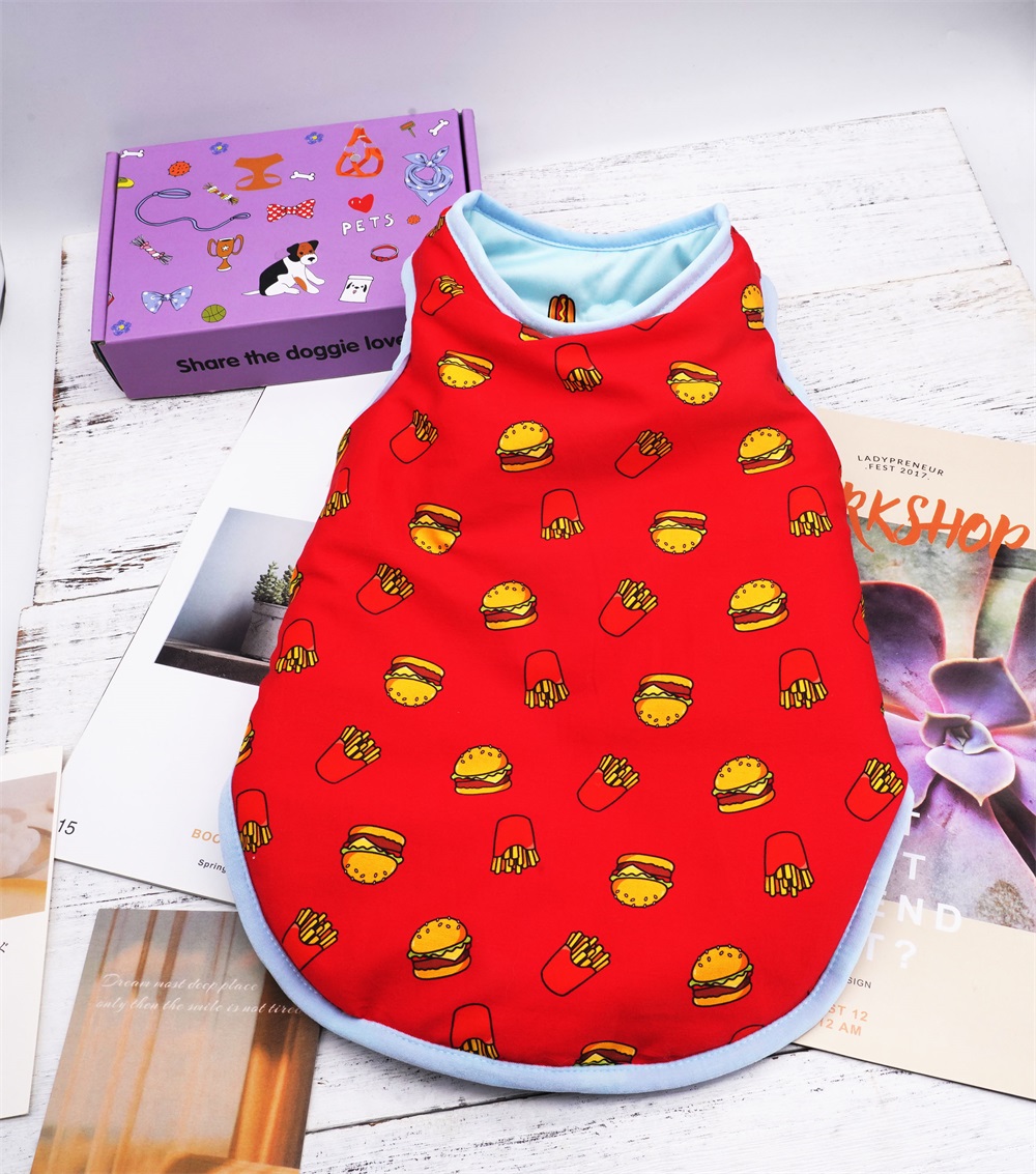 Cute Cotton Dog Jacket for Winter,Perfect Fit for Small to Medium Dogs