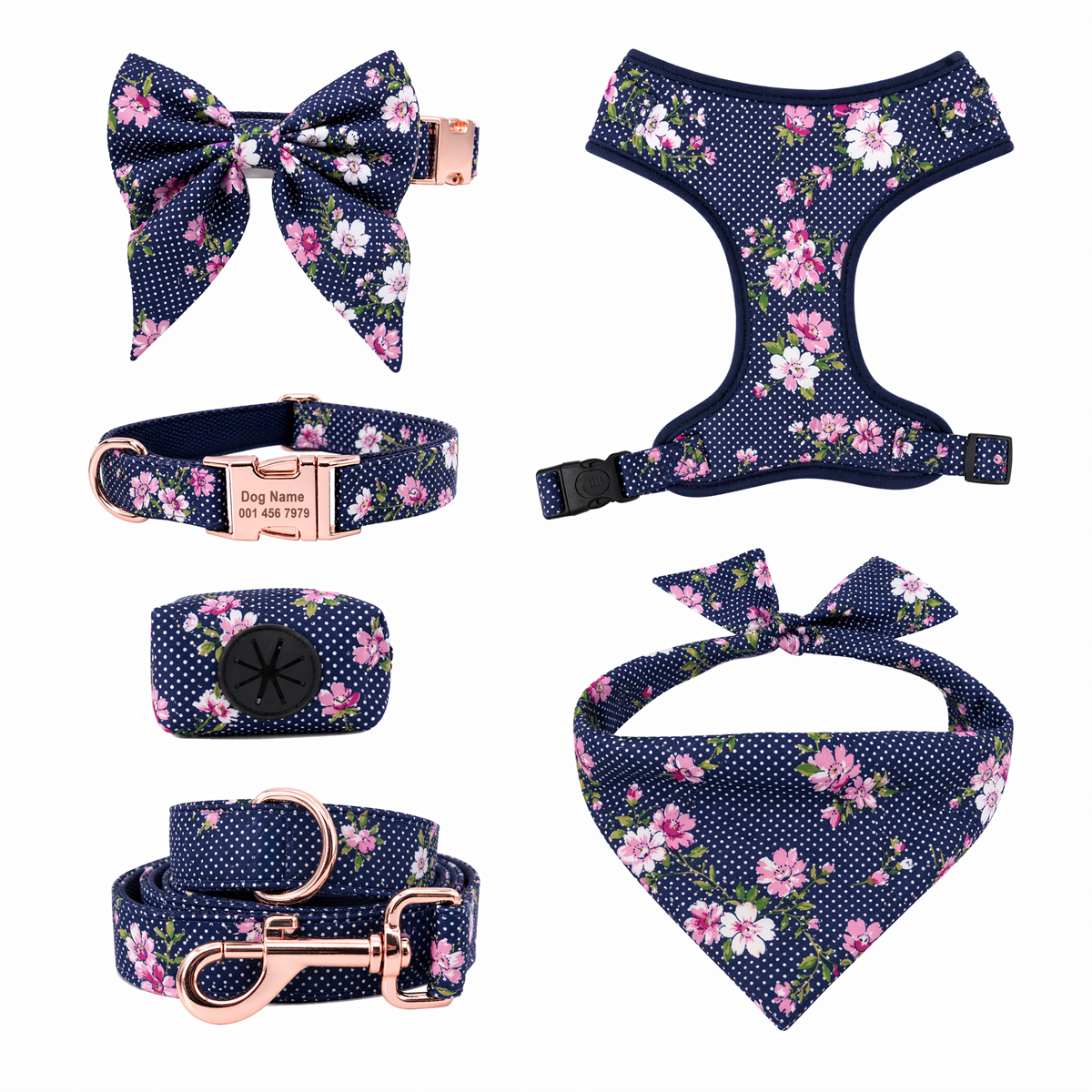 Harness Bandana Poo Bag