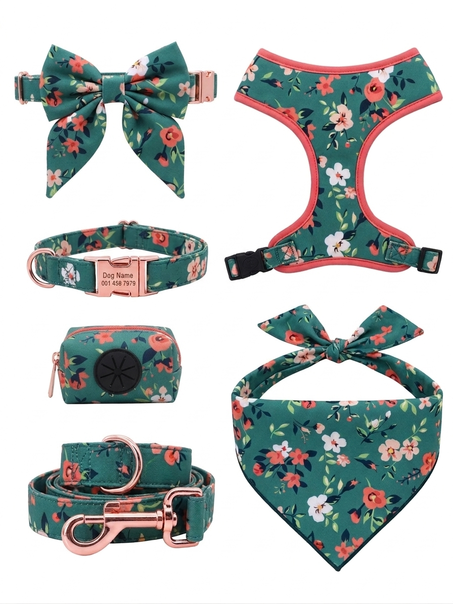 Floral dog harness collar leash (3).png